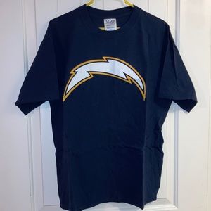 Chargers Bolt T-Shirt Mens L, EUC